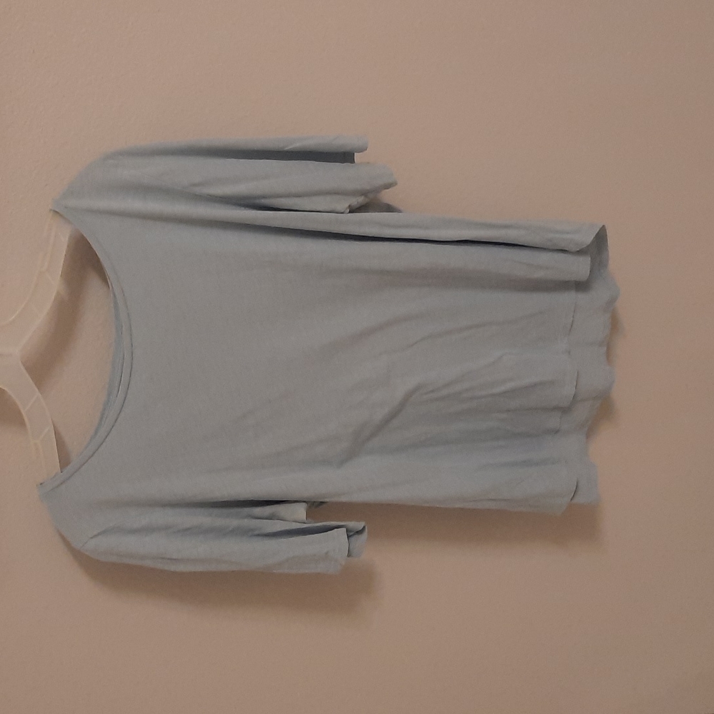 Loft baby blue tee